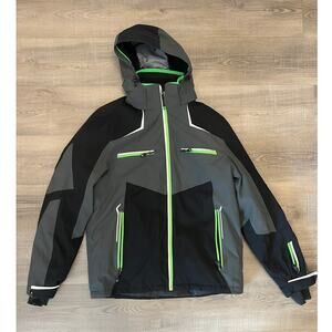 Killtec Men's Gray & Green Winter Coat